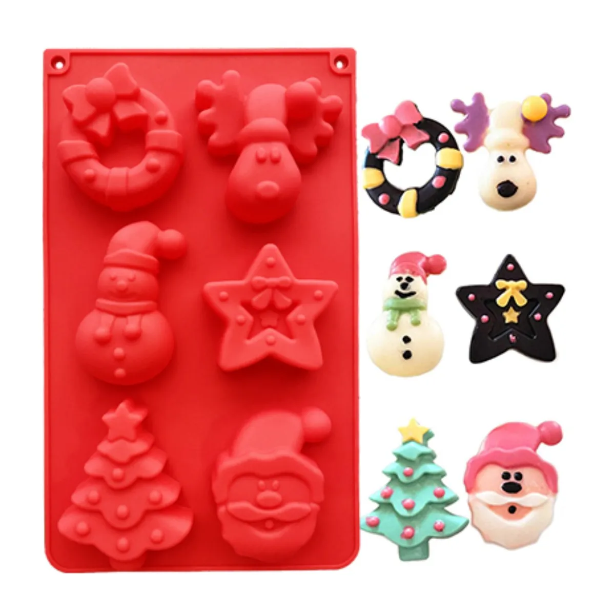 Stampi in Silicone per la torta di pan di zenzero di Natale torta