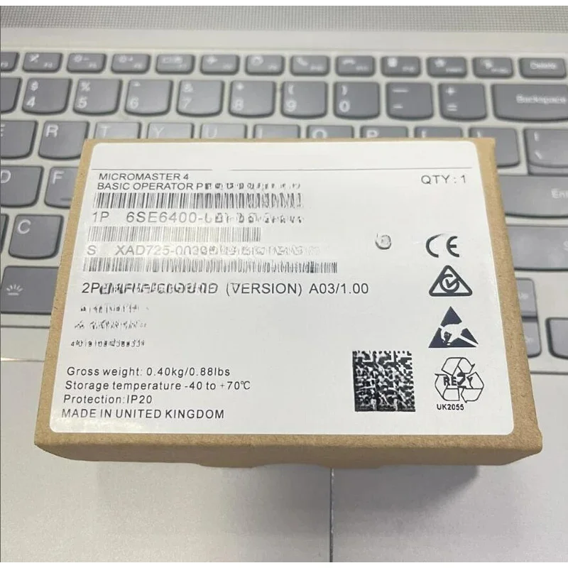 

Микромастер 6se64000bp000aa 1 шт., базовая панель оператора (BOP) 6se6400 bp00 0aa1, в коробке, 1 шт.