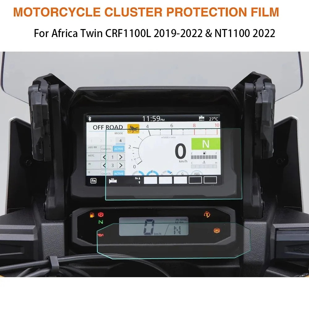Instrument Protective Film Dashboard Screen Protector For Honda Africa Twin CRF1100L CRF 1100L NT1100 NT