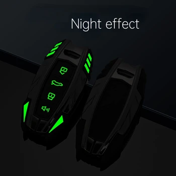 Nuova copertura della cassa della chiave a distanza dell'automobile della lega Shell per Great Wall Haval Hover H6 H7 H4 H9 F5 F7 H2S supporto della protezione accessori senza chiave - Nuova copertura della cassa della chiave a distanza dell automobile della lega Shell per Great