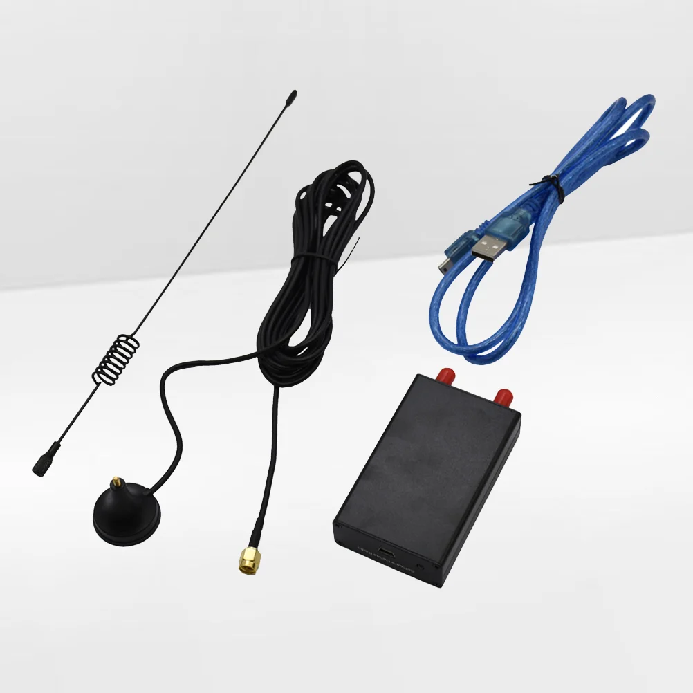 USB Dongle 100khz-17ghz Full Band UV HF-USB Tuner Receiver/ R820t+8232 Ham Radio-receiver antenna set