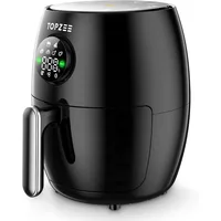 Small Compact Air Fryer, 2.1QT, 4-in-1 Small Mini Airfryer 98% Less Oil, Adjustable Temperature Control w/ 60min Timer, Quiet 1