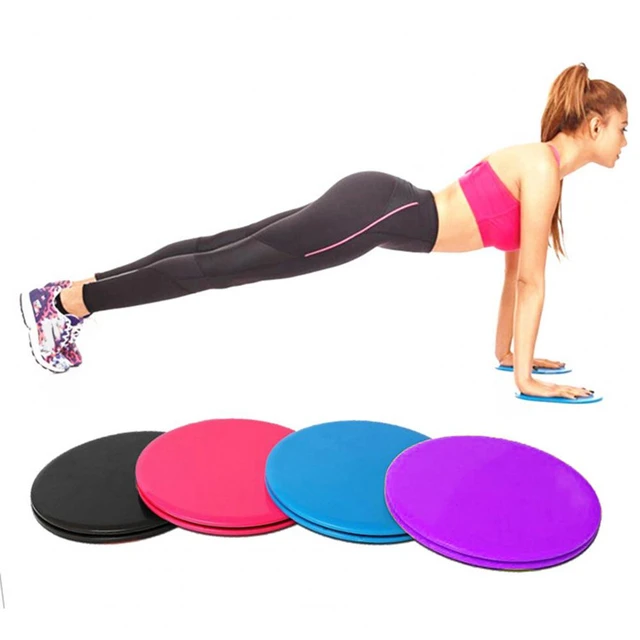 2pcs/lot Round Shape Gliding Discs Core Slider Fitness Disc Exercise Sliding  Plate Abdominal Training Yoga Disc Carpet Floors - AliExpress