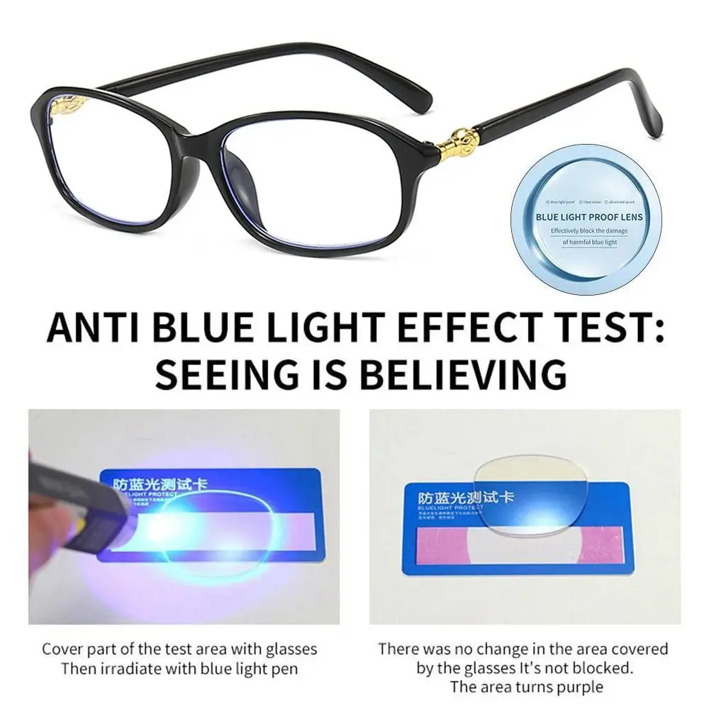 Ultralight PC Anti Blue Light Reading Glasses for Men and Women