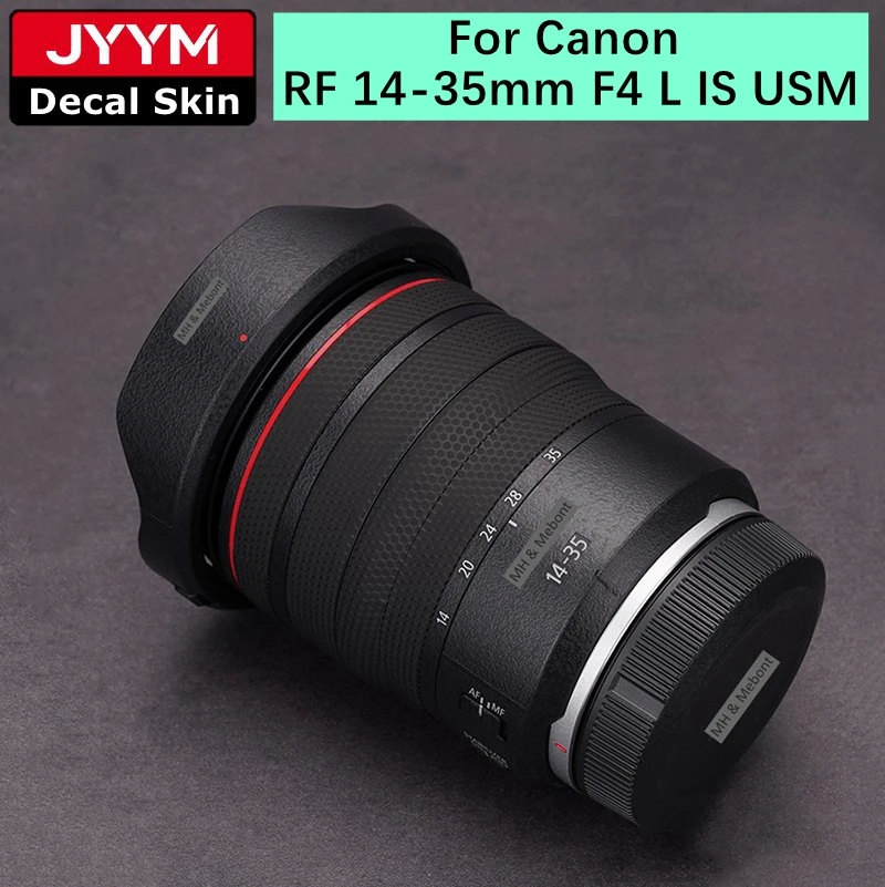 Customized Sticker RF14-35 Camera Lens Decal Skin Vinyl Wrap Protective Film Canon RF 14-35mm F4 L IS USM 14-35 F/4 RF1435