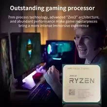 AMD 라이젠 7 5800X 데스크탑 CPU 프로세서 8코어 16스레드 AM4 소켓 3.8GHz 기본 속도 최대 4.7GHz 부스트 속도 7nm 32MB L3 캐시