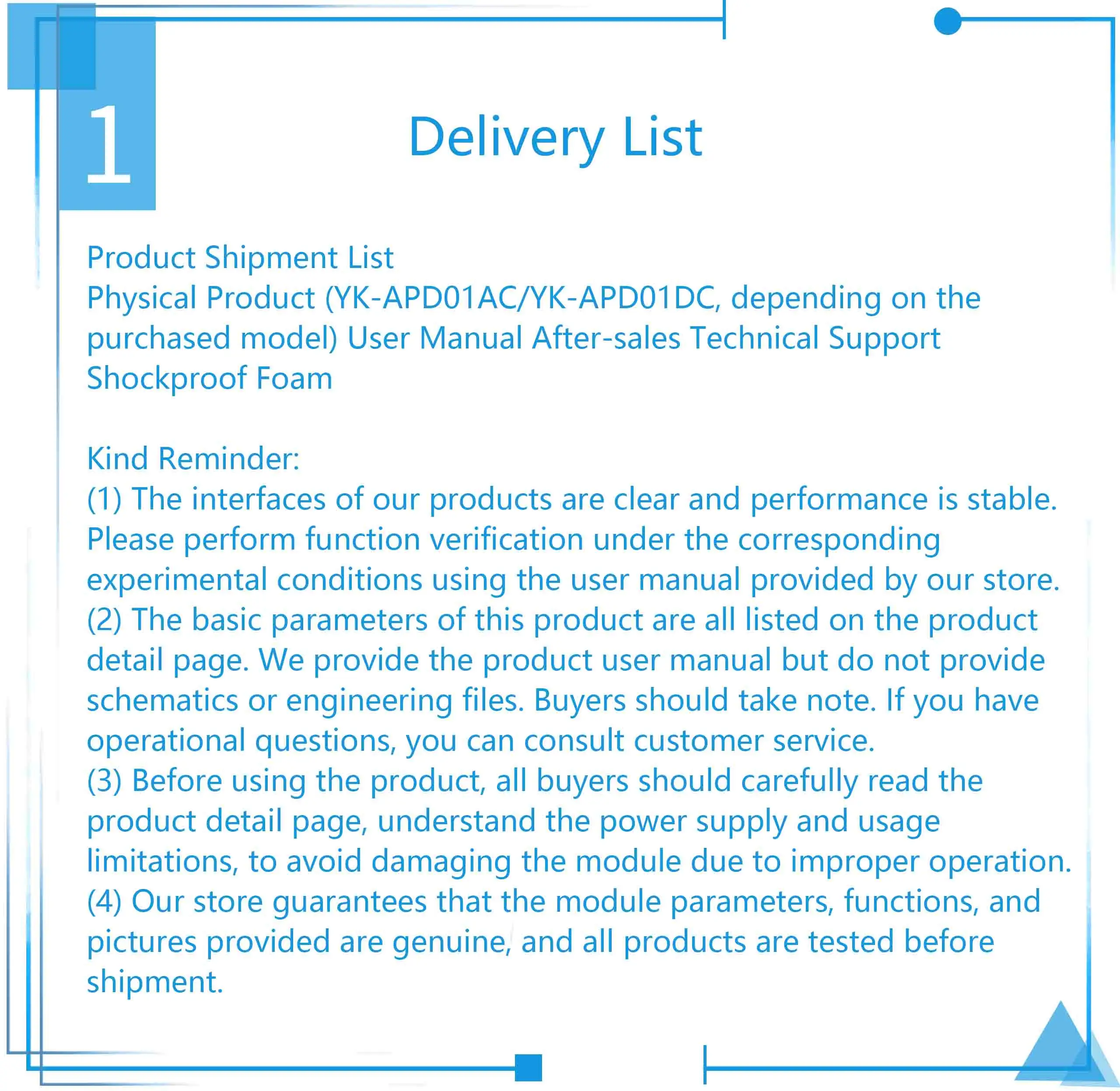 Photoelectric IV conversion amplifier module APD IV avalanche photodiode driving