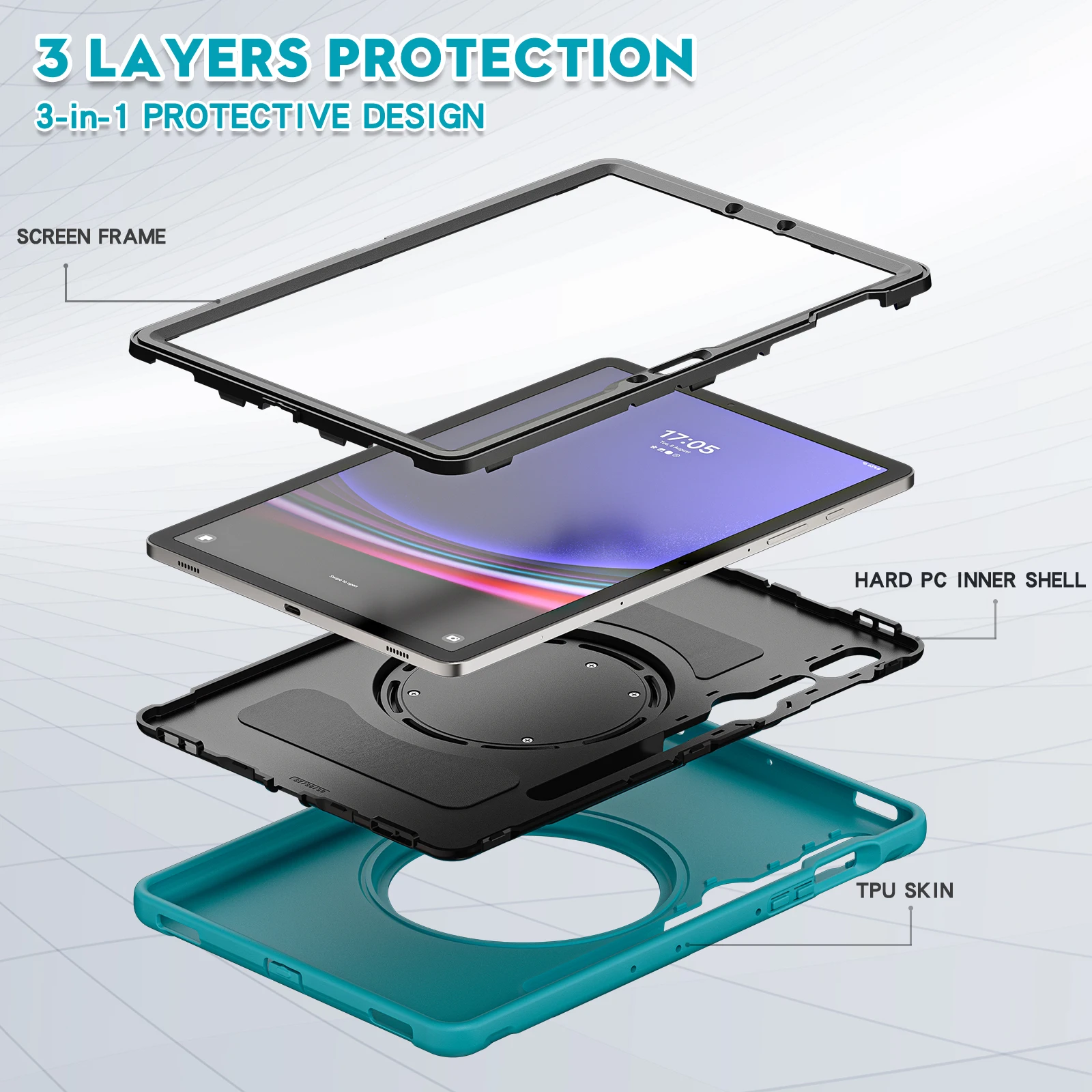 Protective Tablet Case for Samsung Galaxy Tab Series