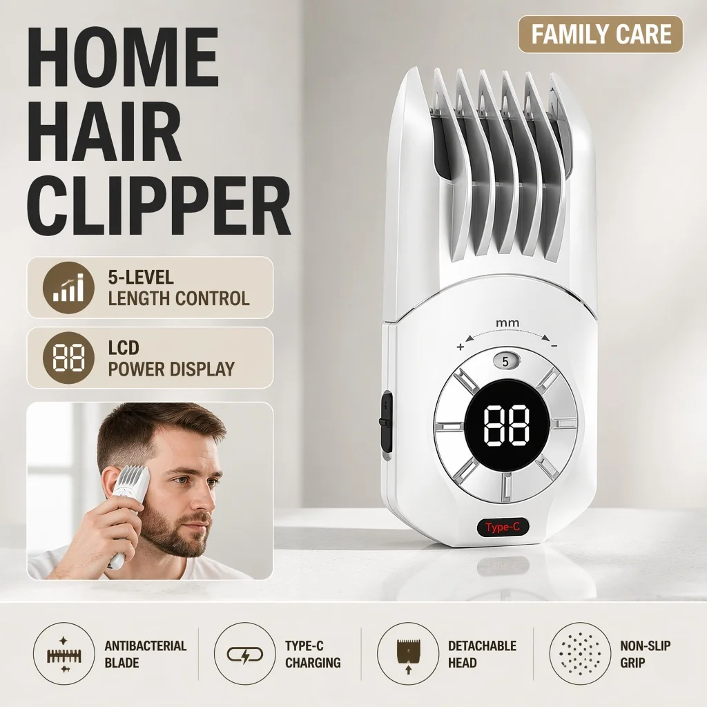 Upgrade Your Haircut Experience: Premium Electric Hair Clipper
