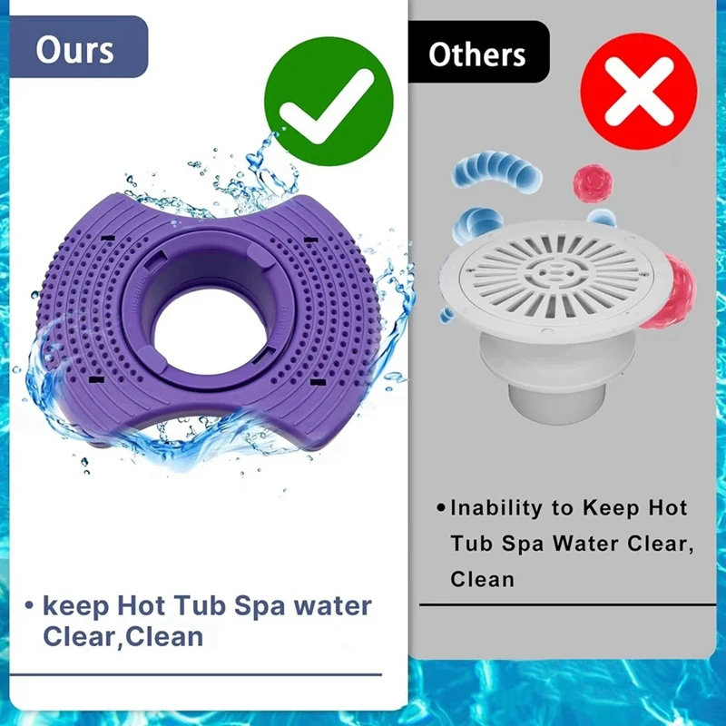 2Pcs Dimension One Spa Filter, Replacement For Vision Dimension One Spa,01512-261 For Vision Hot Tub Filter