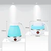 Electric Kettle Mini Foldable Water Heater 600ml Home Hot Water Kettle Portable Kitchen Kettle 220V Travel Home Electric Kettle 6