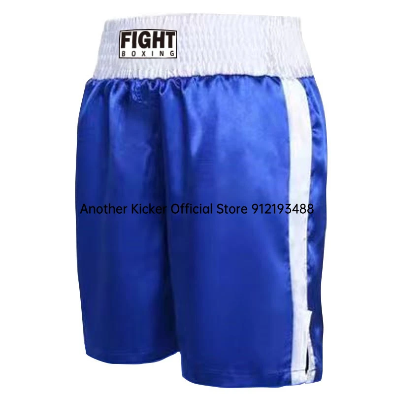 Boxing Shorts Premium Satin Kickboxing Fight Shorts Men Women Kids Muay Thai Pants Martial Arts Fighting Grappling MMA