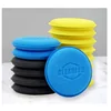 12 PCS Foam Applicator Pads Car Wax Applicator Pad Detailing Round Polishing Sponges for Car Wax Applicator Pad Car Wash Sponge 2