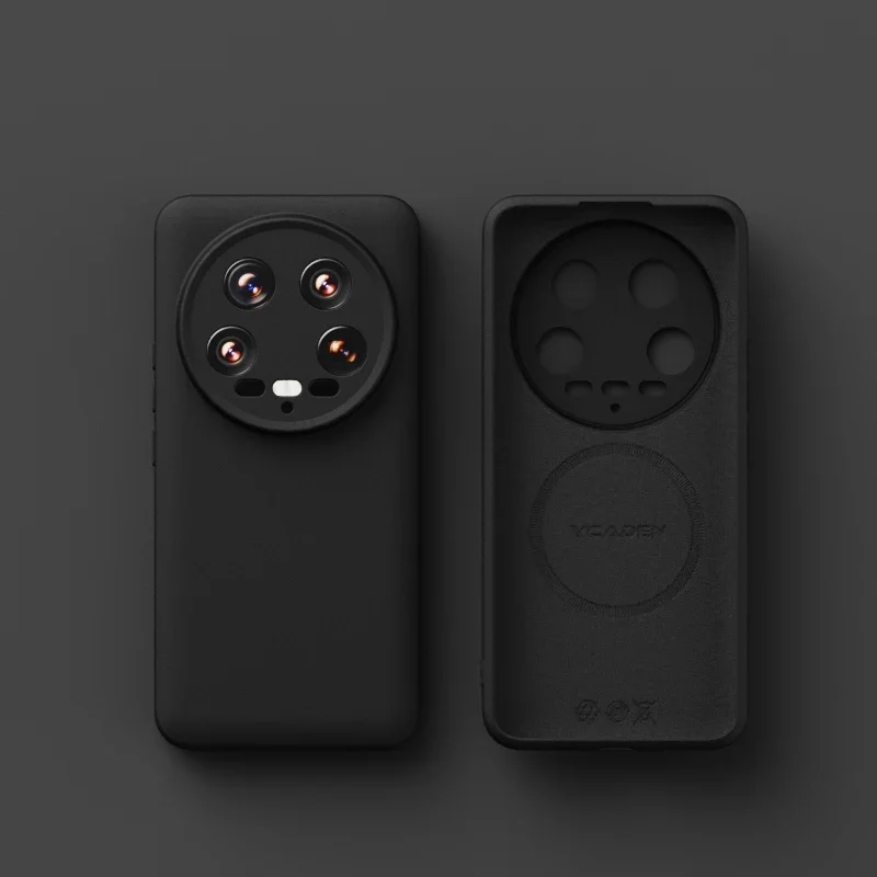 Premium Magnetic Liquid Silicone Shockproof Case with Matte Finish