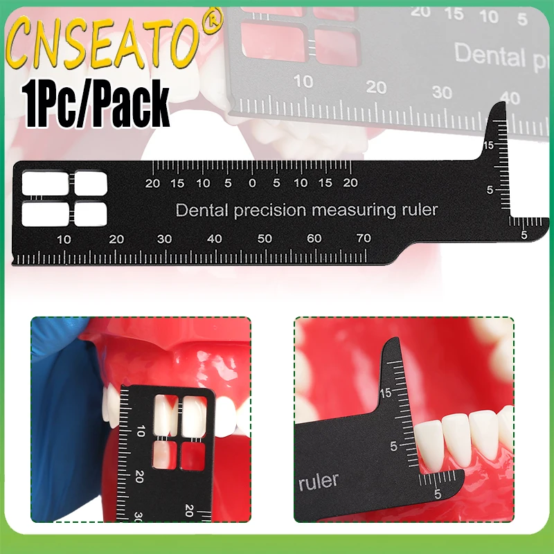 Autoclaved Ruler 1Pc Dental Autoclave Precision Measuring Ruler Orthodontic Double Sided ...