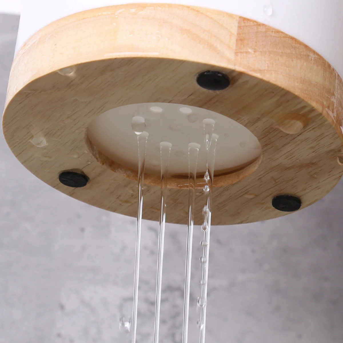 Description Picture 4 of item12cm Plastic Utensil Holder Cutlery Drainer Detachable Kitchen Tableware Storage Bucket Plastic Chopstick Spoon Storage Rack