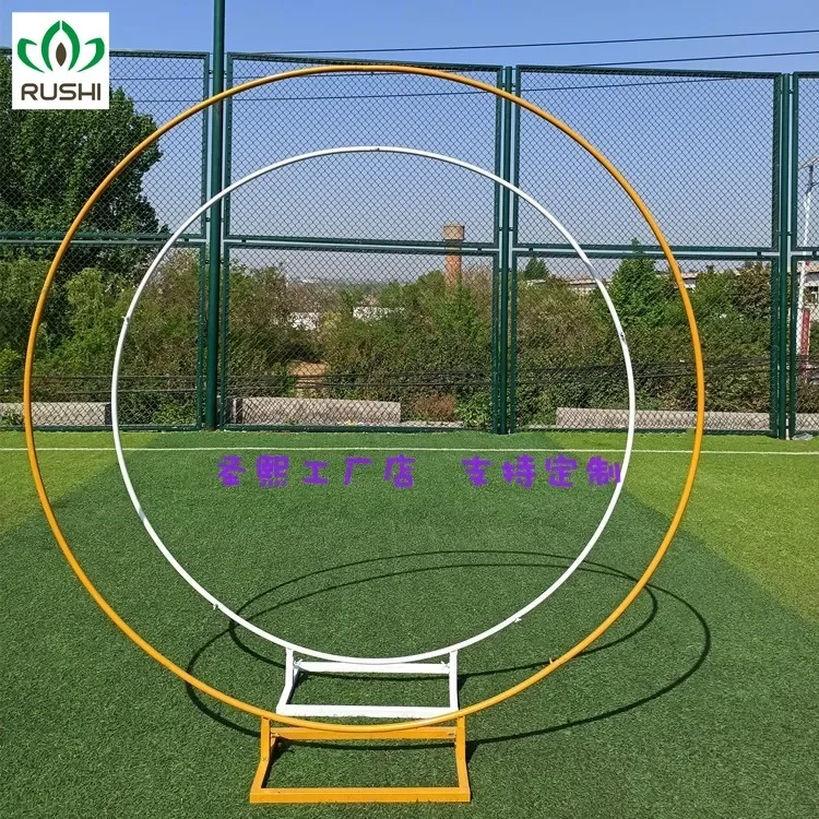 

Iron Circle Wedding Birthday Arch Decoration Background Wrought Props Outdoor Lawn Round Backdrop Wedding Frame Wedding decor