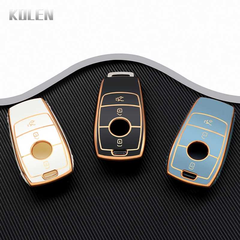 TPU Car Remote Key Case Cover for Mercedes Benz