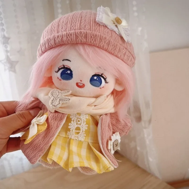 The clothes of the 20 centimeter cotton doll are finely crafted 6