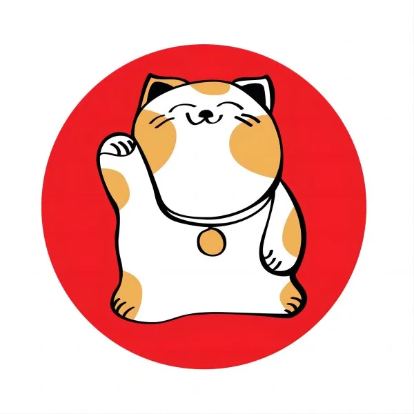 Red Lucky Cat Store