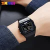 SKMEI 2042 Digital Sport Watch for Men Military Waterproof Calendar Date Week Mens Wristwatches Electronic Thin Clock 1381 Reloj 5