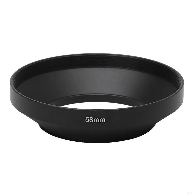 Enhanced Metal Wide-Angle Lens Hood