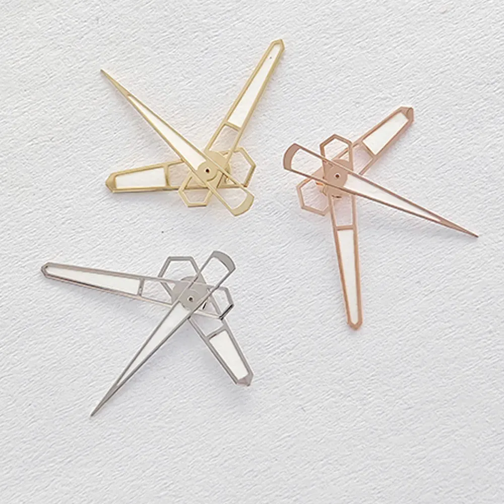 NH35 Watch Hands NH34 NH35A NH36 7S36 4R36 8*12*12.5mm Green Luminou Needle Gold Silver Rose Gold Pointers