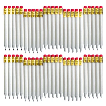 50 matite piccole con gomma mini matite sfuse per ufficio scolastico per bambini adulti