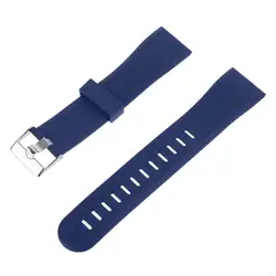 Durable Waterproof Silicone Wristband Bracelet with Anti - Scratch Design (Blue)