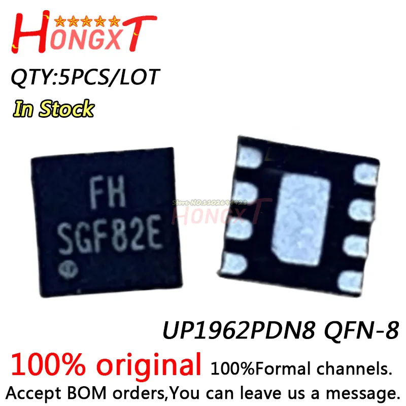 

(5PCS) 100% New UP1962PDN8 UP1962P FH QFN-8 Chipset.