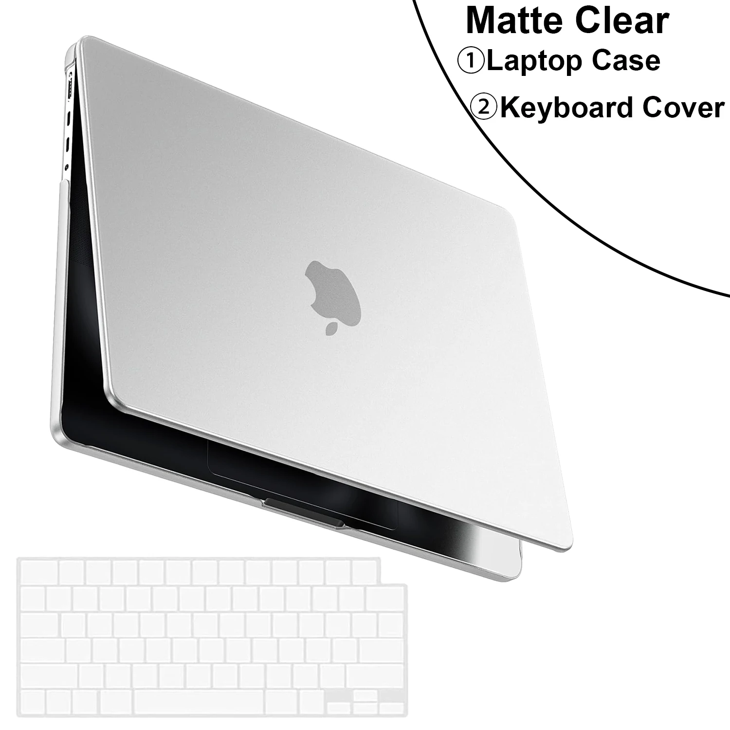 Sleek Matte Laptop Case for MacBook Air 13.6-inch
