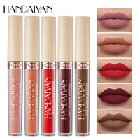 HANDAIYAN Matte Velvet 12-Color Lip Gloss Liquid Lipstick - Long-lasting, Waterproof Lip Tint 2
