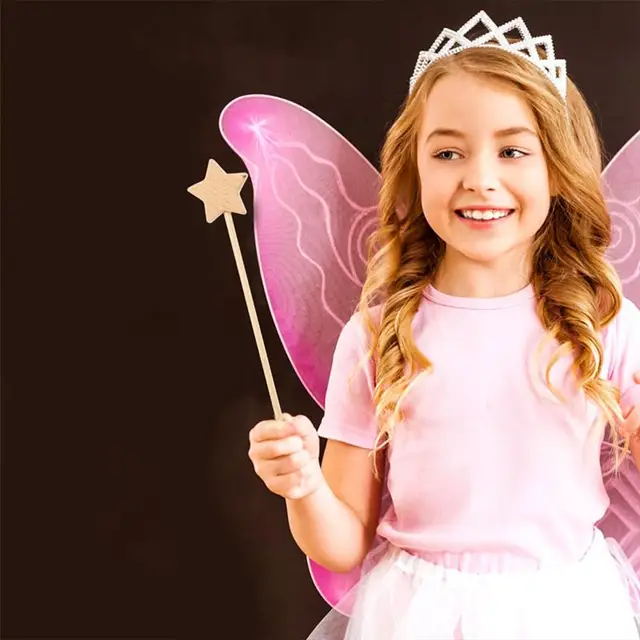 10 Bacchette Magiche Principessa Stella - Multicolore, 36cm, Per Feste E Costumi - Foto 10