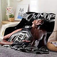 J-Jon J-Jones U-UFC Blanket Skin friendly comfort warm soft plush blanket suitable sofa living room office bedroom 1