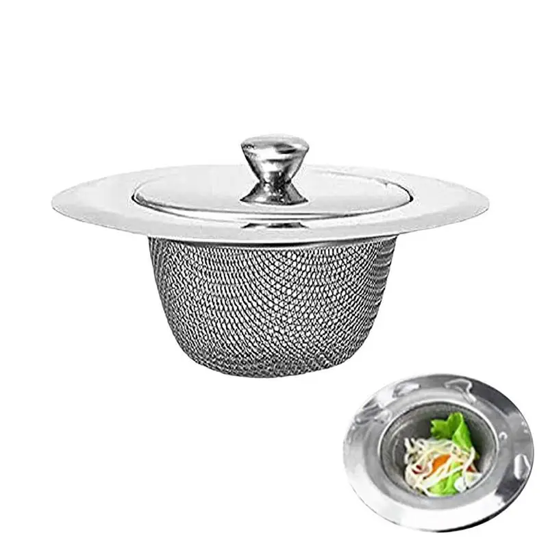 

Kitchen Sink Stopper Strainer Perforated Basket Drain Filter Sieve Anti-Clogging Sink Disposal Stopper Perforated Basket Drain