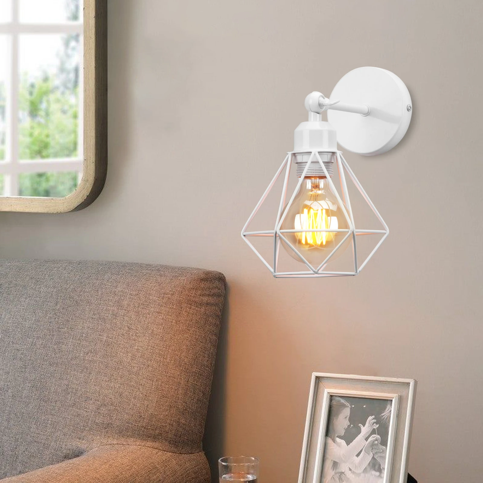 Rustic Iron Lamp Shade