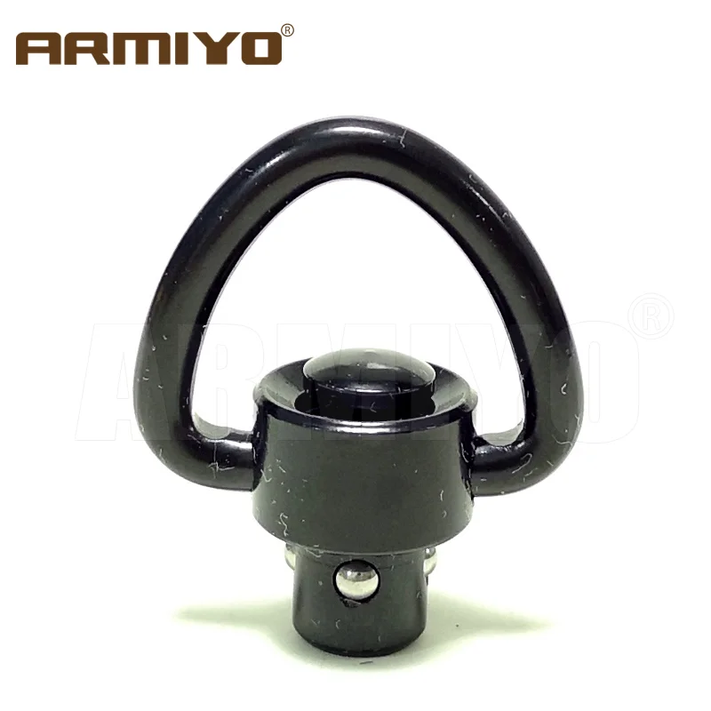 Armiyo 1 Zoll 1,25 Zoll Ring Schnellverschluss Angelbox Sporttasche Gürtel Taktischer Schultergurt Jagd-Schulterriemen Drehadapter – Detail 4