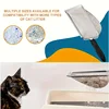 1 durable stainless steel cat litter scraper - an efficient pet cleaning tool suitable for all types of cat litter 4