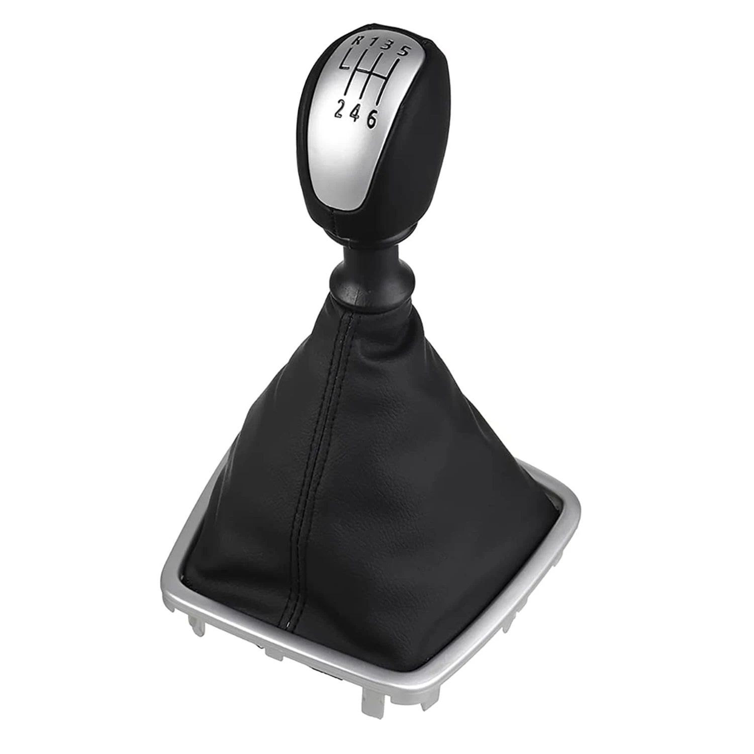 6SpeedCarGearShiftKnobGaiterBootCoverLeverShifterHandle