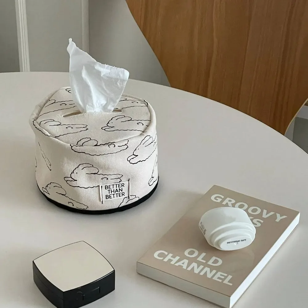 INS Bowknot Tissue Paper Storage Box Roll Paper Tissue Case Holder Car Napkin Tissue Box Living Room Table Decor Home Organizer