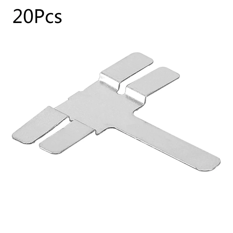 

20 Pcs Portable Spot Welding Nickel Plated Sheet for Electronic Enthusiasts