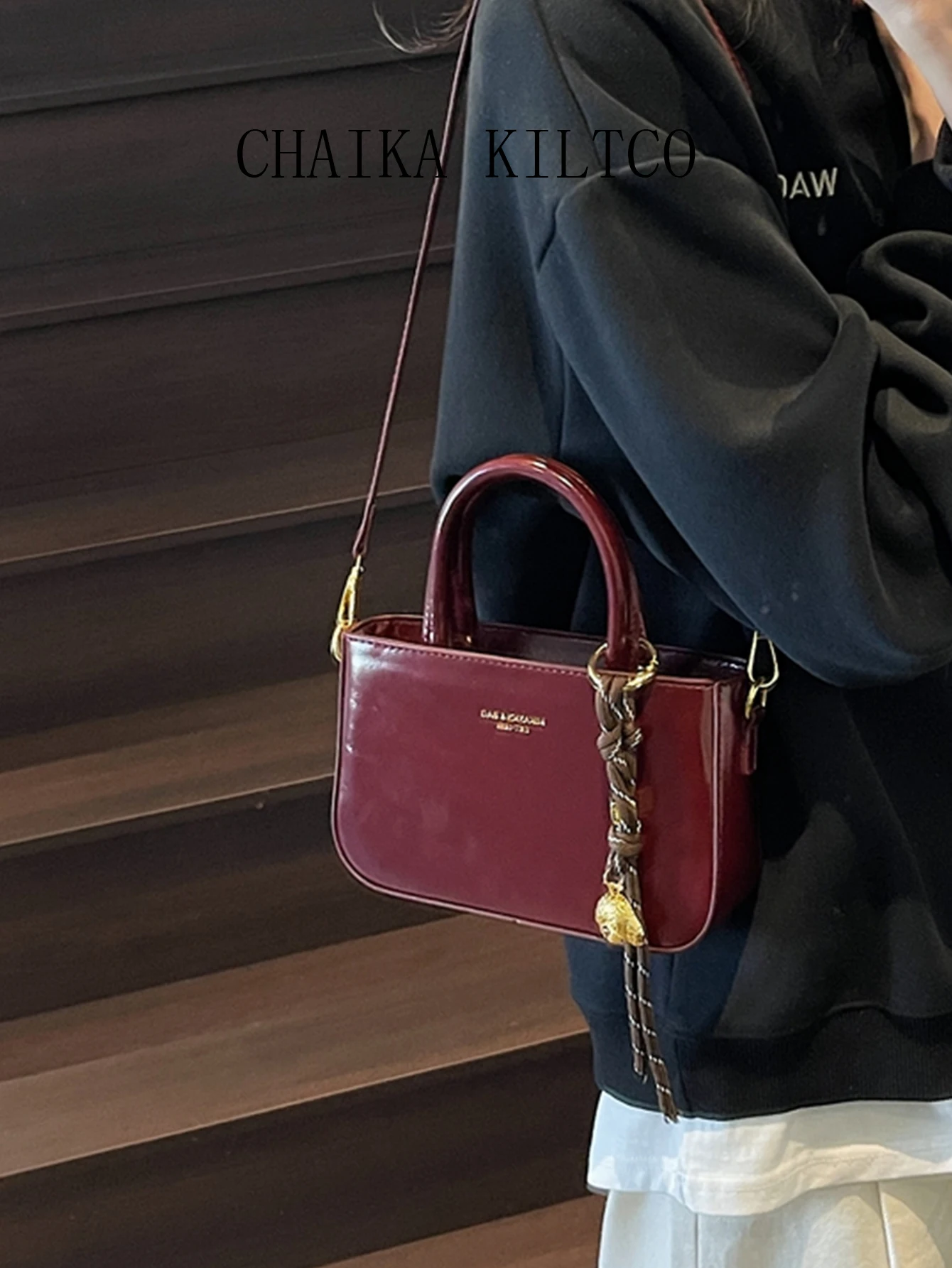 حقيبة CHAIKA KILTCO، حقيبة يد نسائية صغيرة بتصميم...