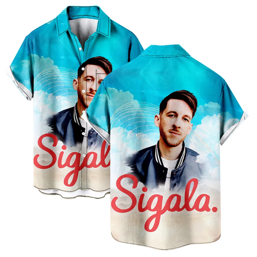 

Рубашка женская летняя с коротким рукавом, V-образным вырезом и отложным воротником