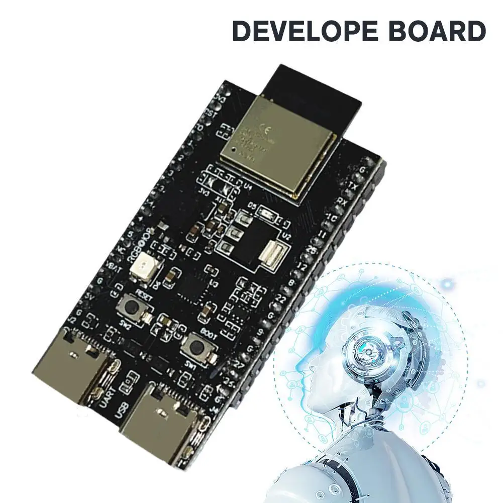 

1 шт., плата для телефона, Wi-Fi + Bluetooth, резьба серии H2/Zigbee/ESP32-H2-DevKitM ESP32-H2 ESP32-H2-DevKitM-1-N4