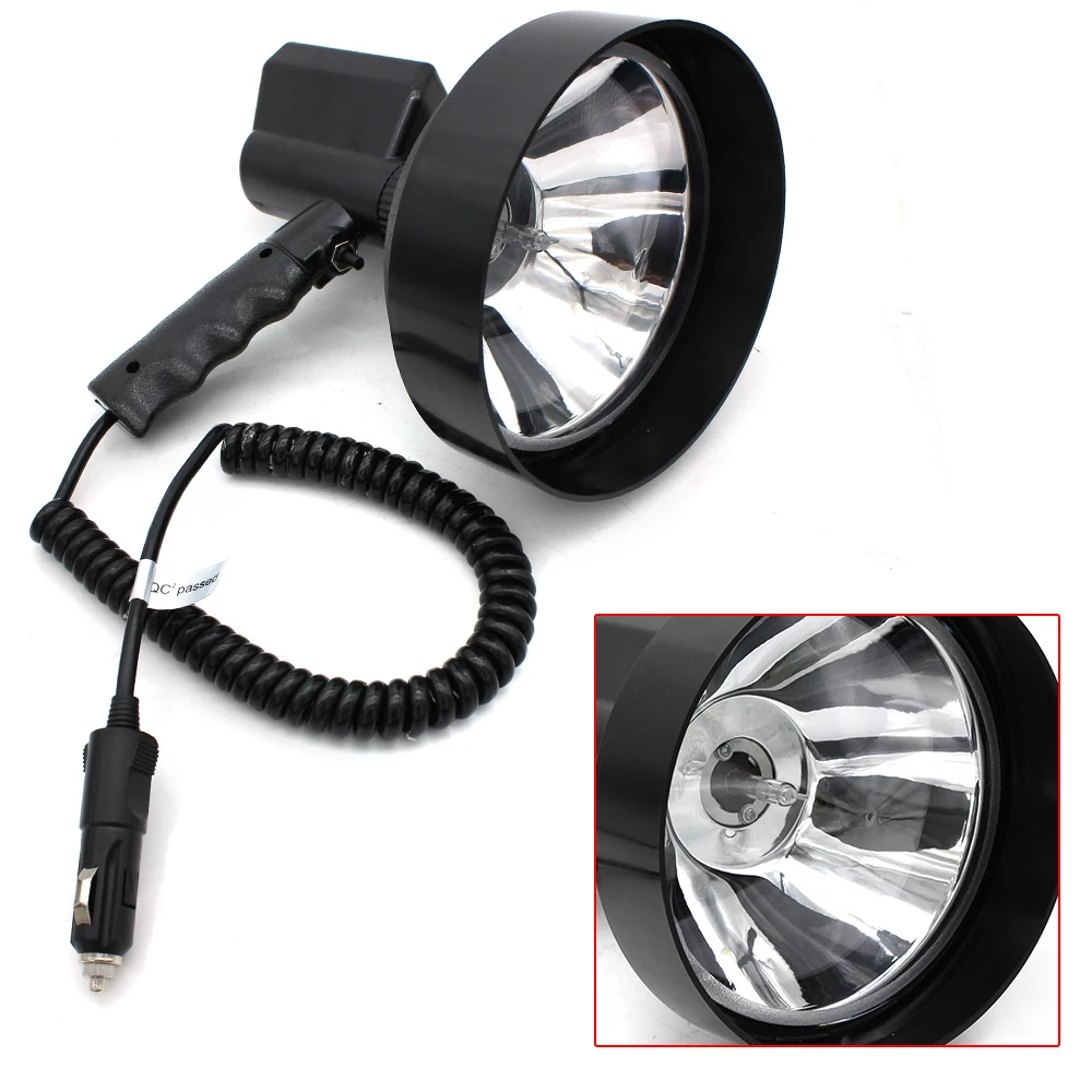 Description Picture 5 of item7" 12V 100W Super Spotlight  New Launch Vehicle with Strong Light Remote Handheld Search and Detection HID Xenon Spot Light