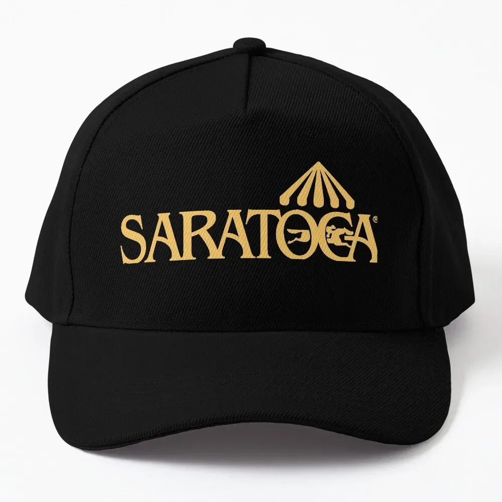 

Saratoga Springs Race Track Yellow Baseball Cap Golf Wear black Man Women's