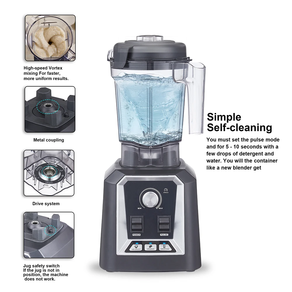 BioloMix Automatic Program Professional Kitchen Smoothie
