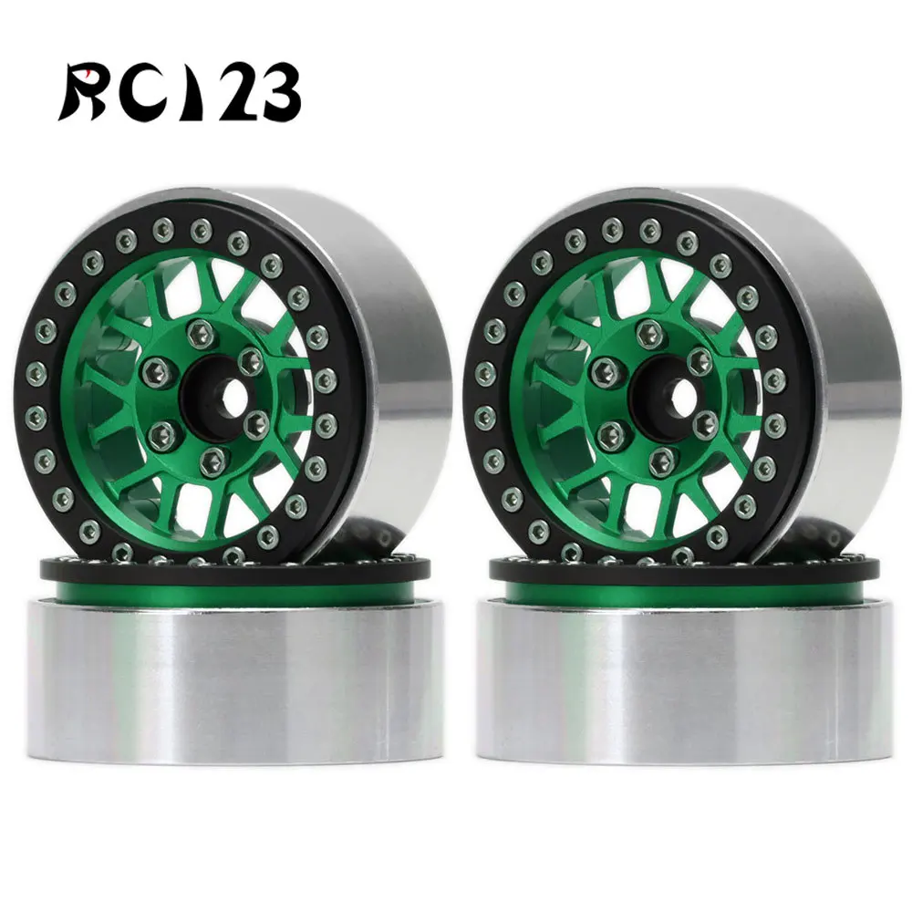

1/10 Aluminium Anti-detachment Ring Beadlock Wheel Rim Hub for RC Axial SCX10 D90 Traxxas TRX4 CC01 MST Modification