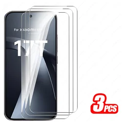 Premium Tempered Glass Screen Protector - Pack of 1 - 4 Pieces for Xiaomi 14T 5G (3 Pieces)