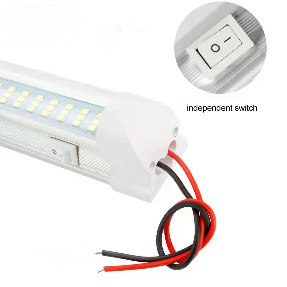 Car Interior Lamp White Strip Light Bar 12V